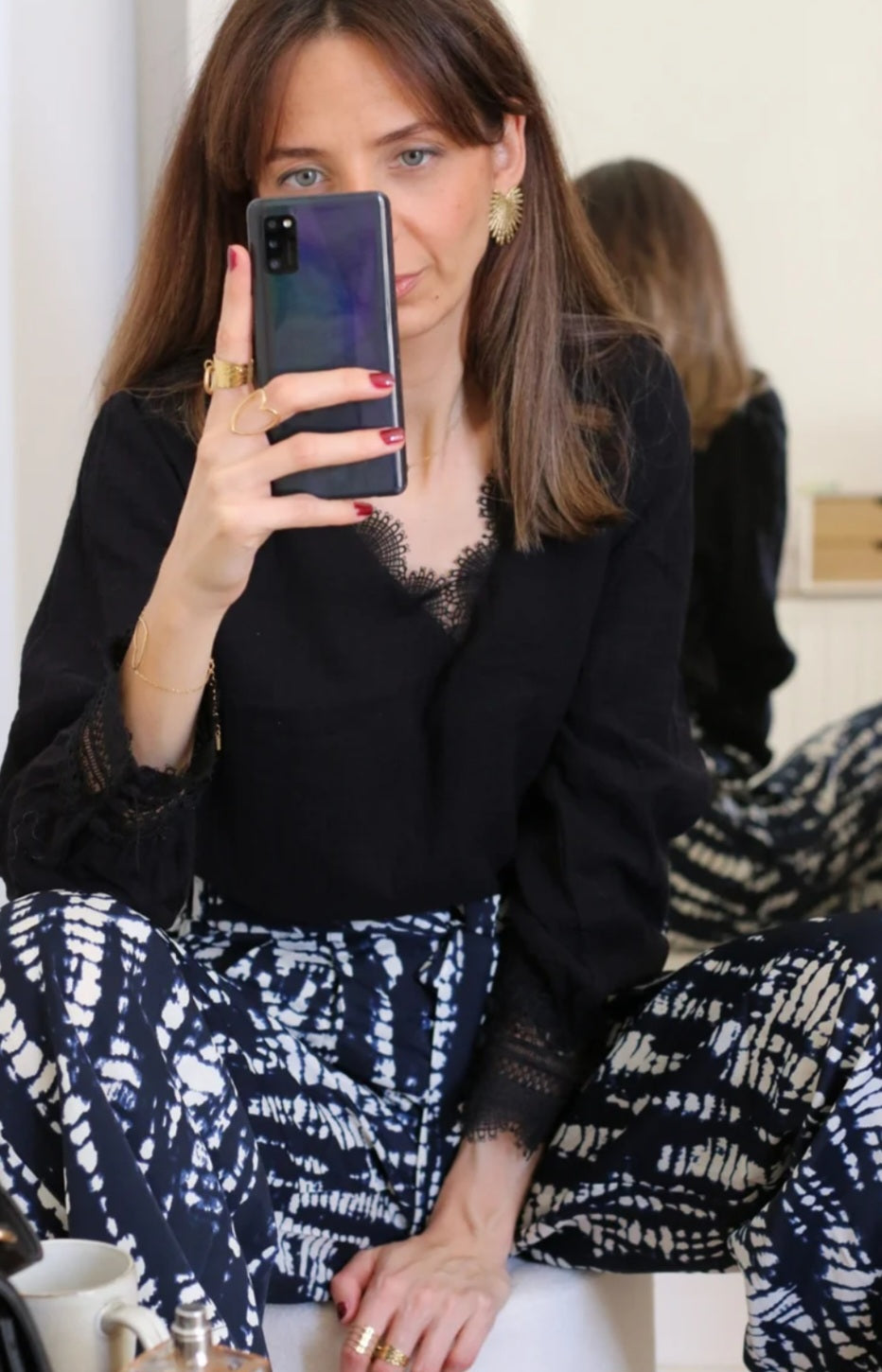 Blouse blanche Bradley.