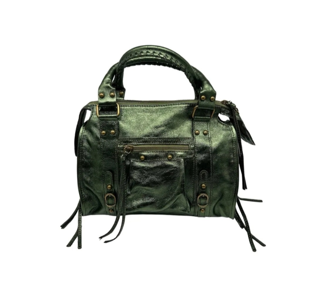 Sac cuir irisé Capucine.
