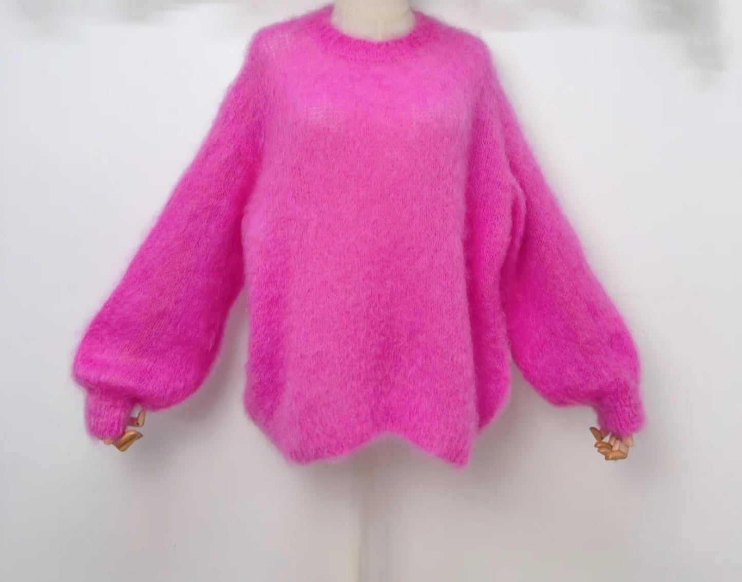 Pull Fluffy. 80% mohair