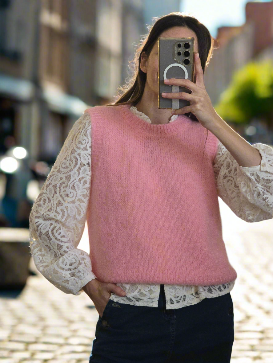 Pull sans manches Popsy. (+ de couleurs)