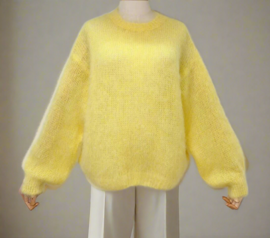 Pull Fluffy. 80% mohair