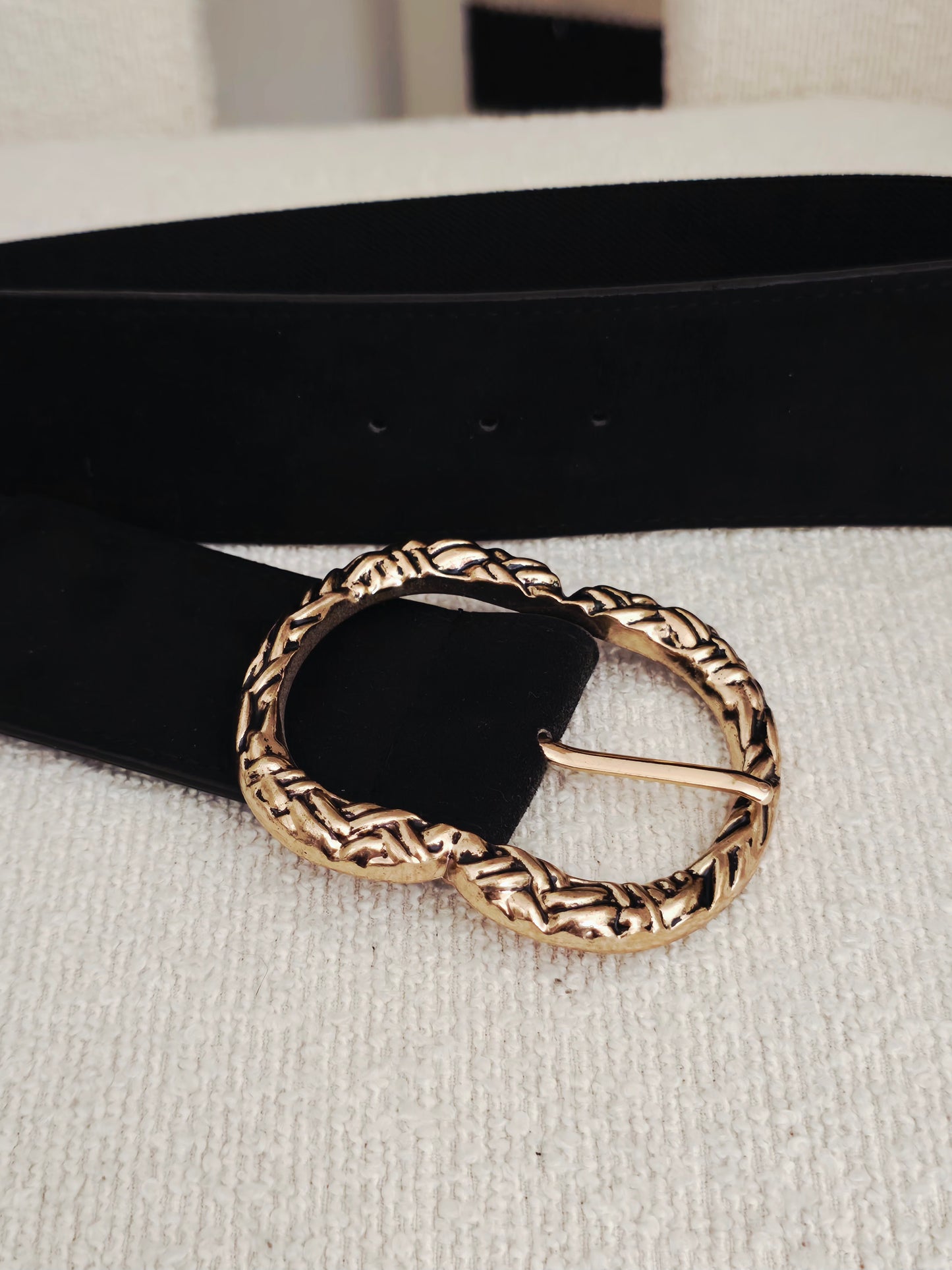 Ceinture en suédine
