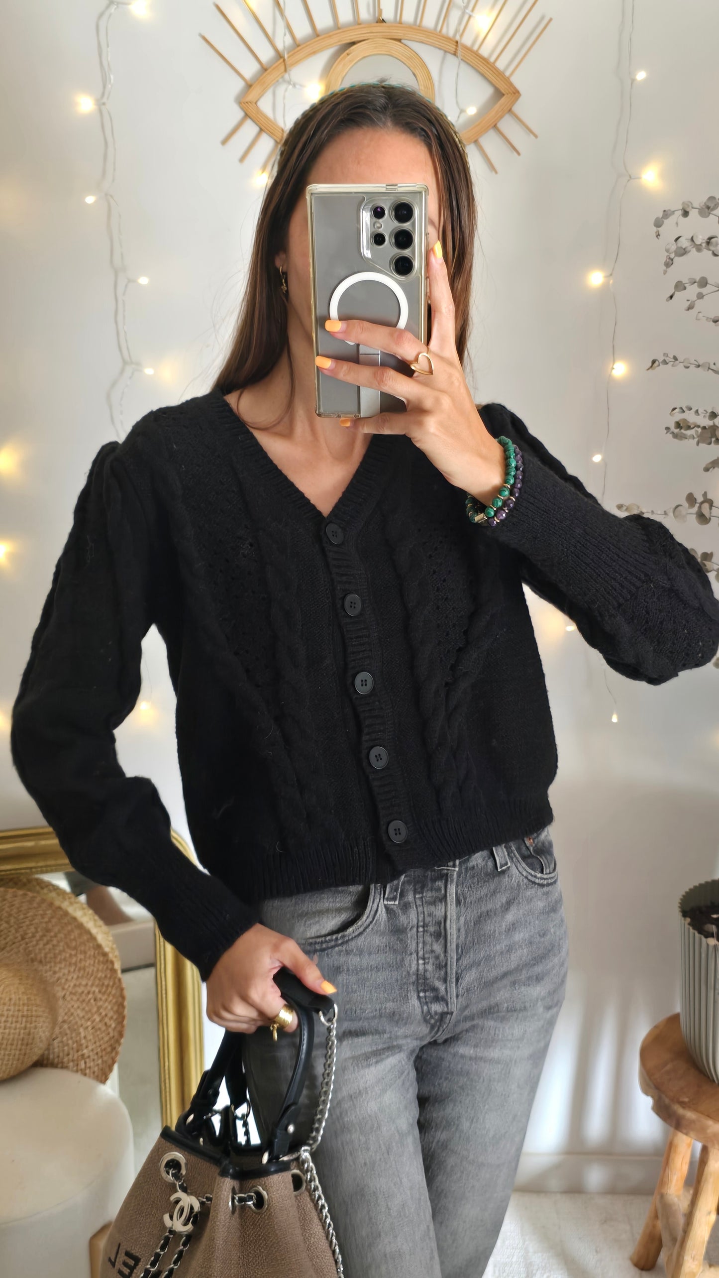Gilet Torsade.