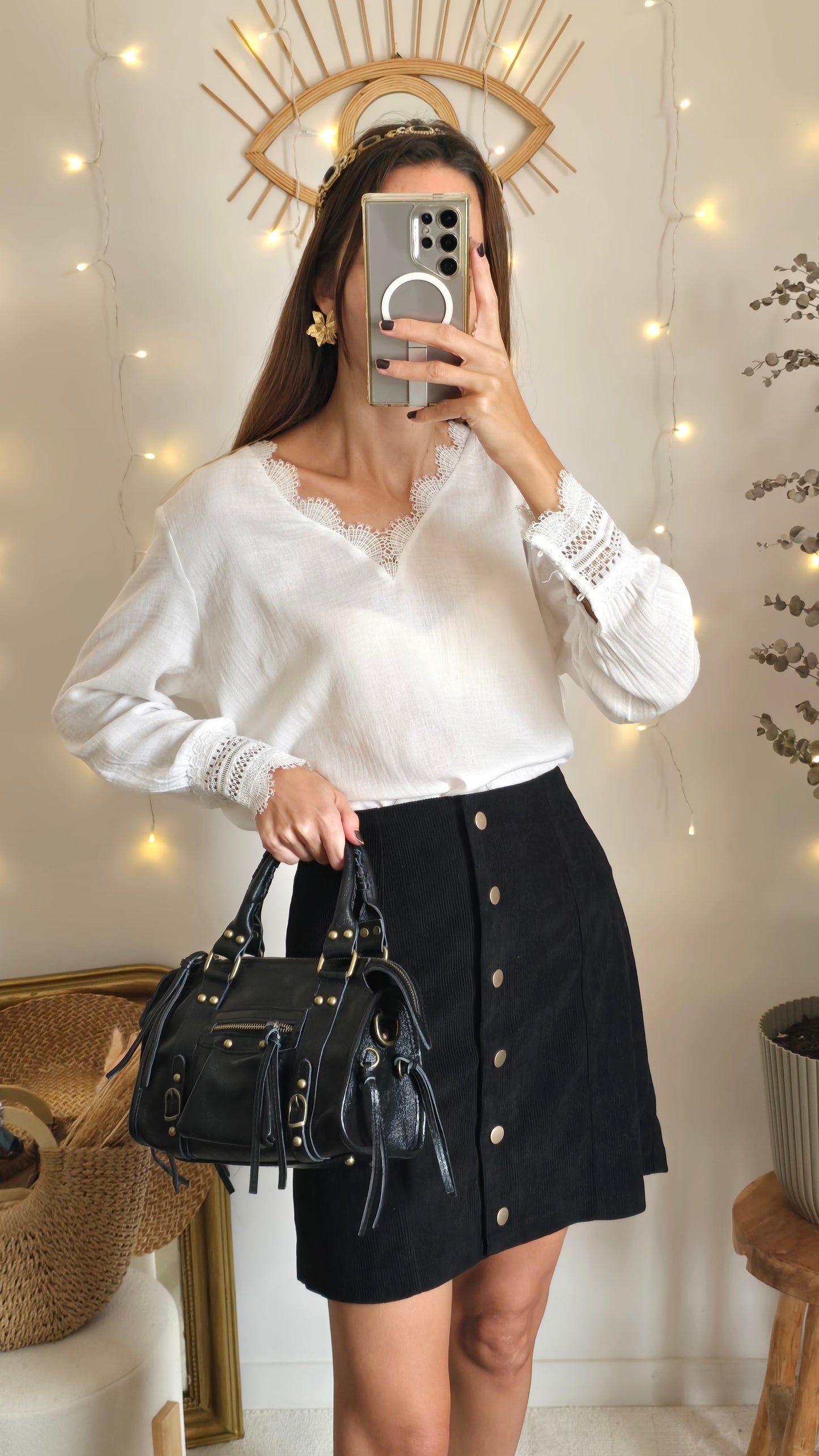 Blouse blanche Bradley.