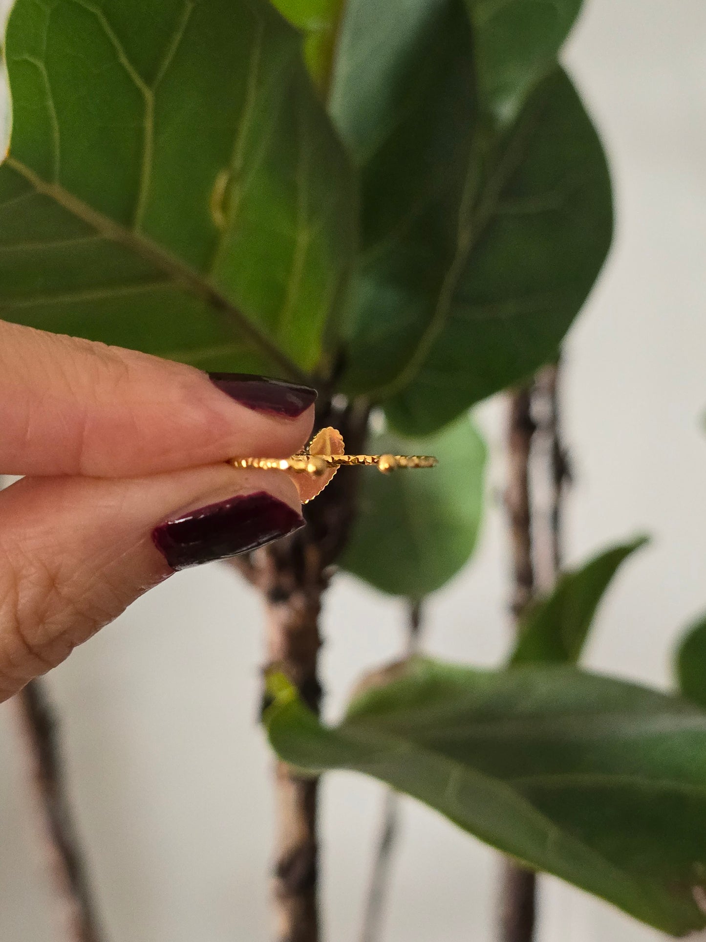 Bague petit cœur.