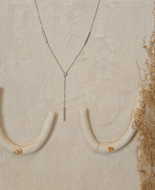 Collier Y Brillant.