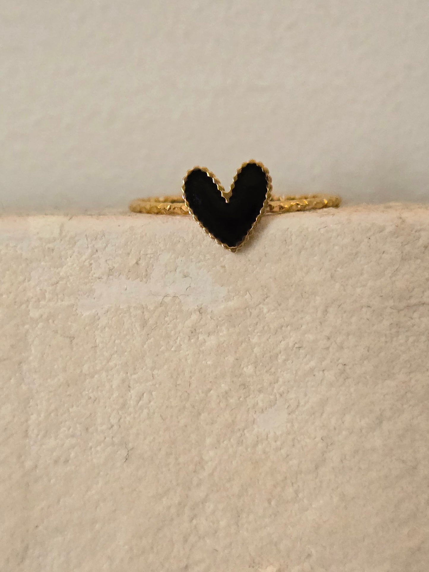 Bague petit cœur.