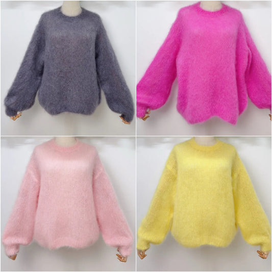 Pull Fluffy. 80% mohair