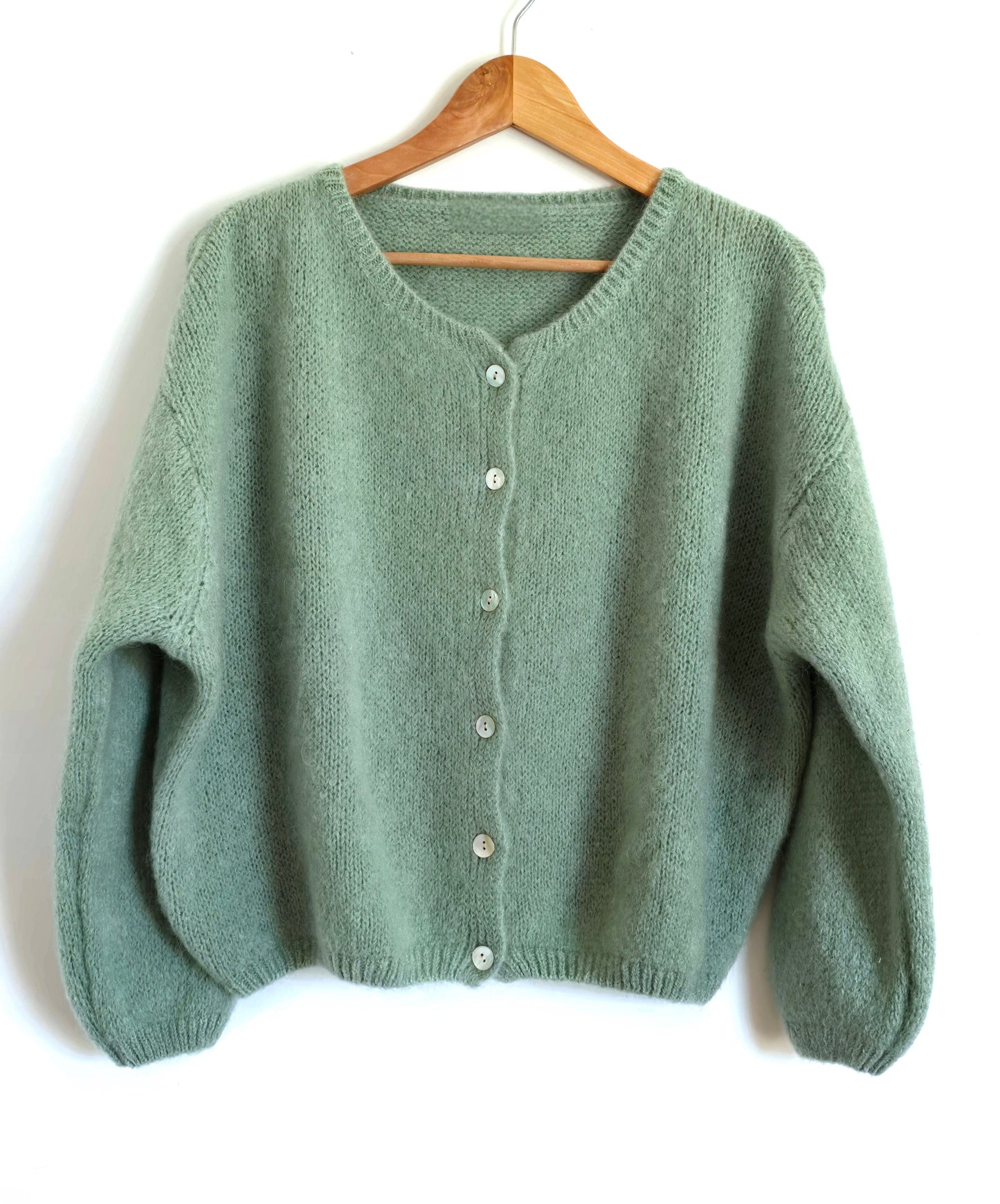 Gilet Léonard - Maille Mohair Fluffy & Cocooning | First Collection