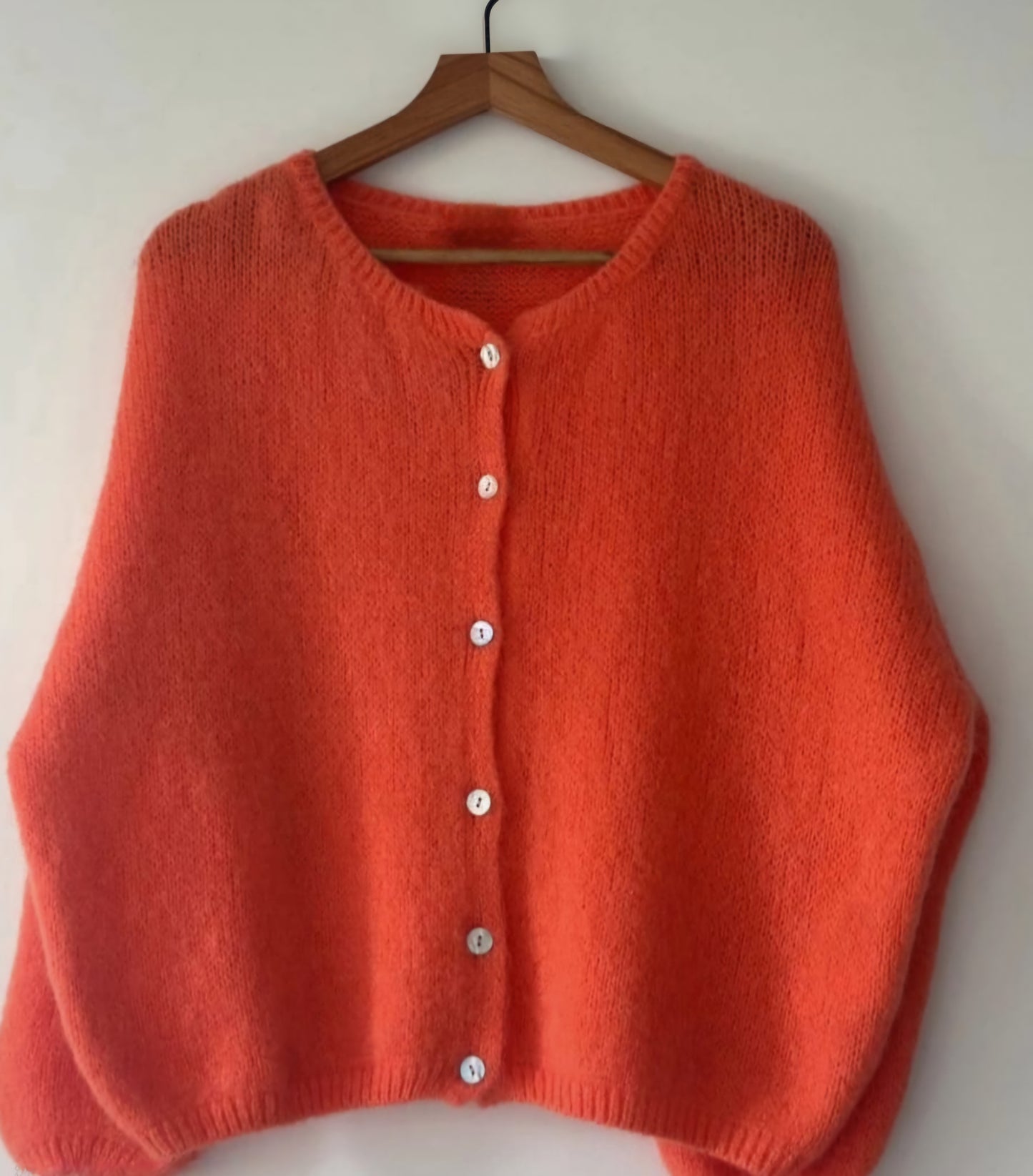 Gilet Léonard - Maille Mohair Fluffy & Cocooning | First Collection