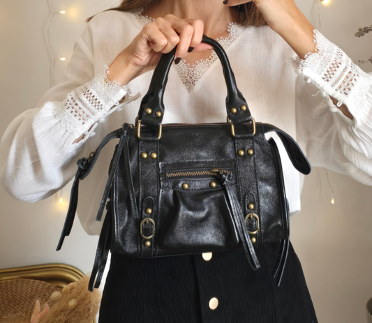 Sac cuir irisé Capucine.