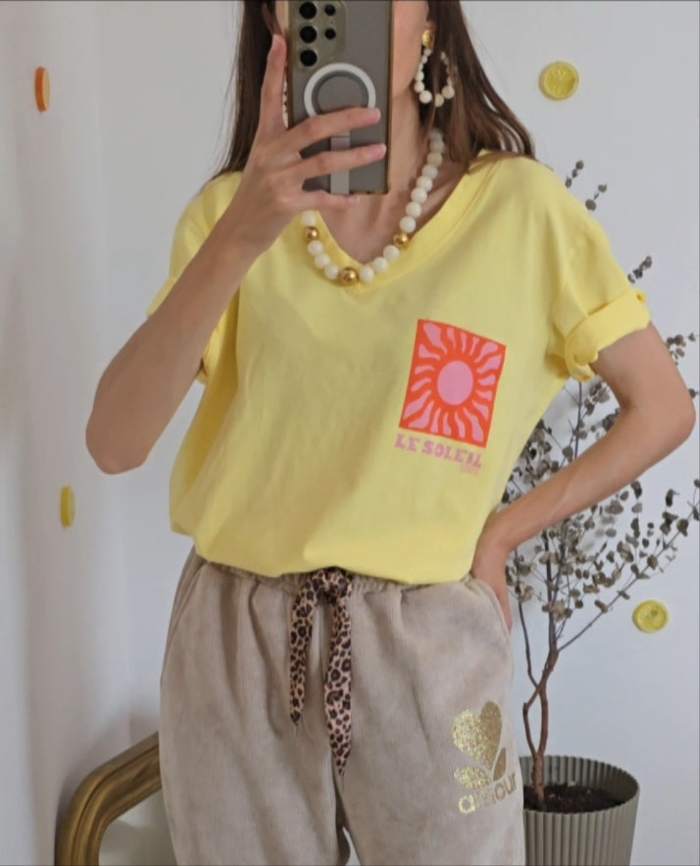 T-shirt Soleil.