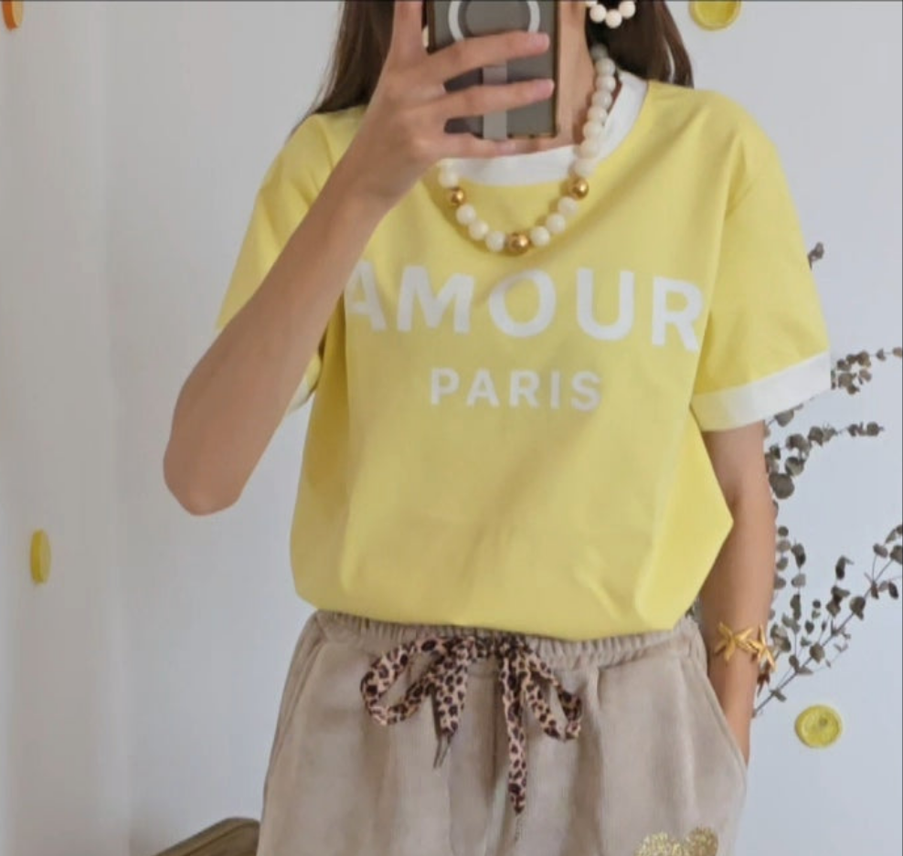 T-shirt Amour.