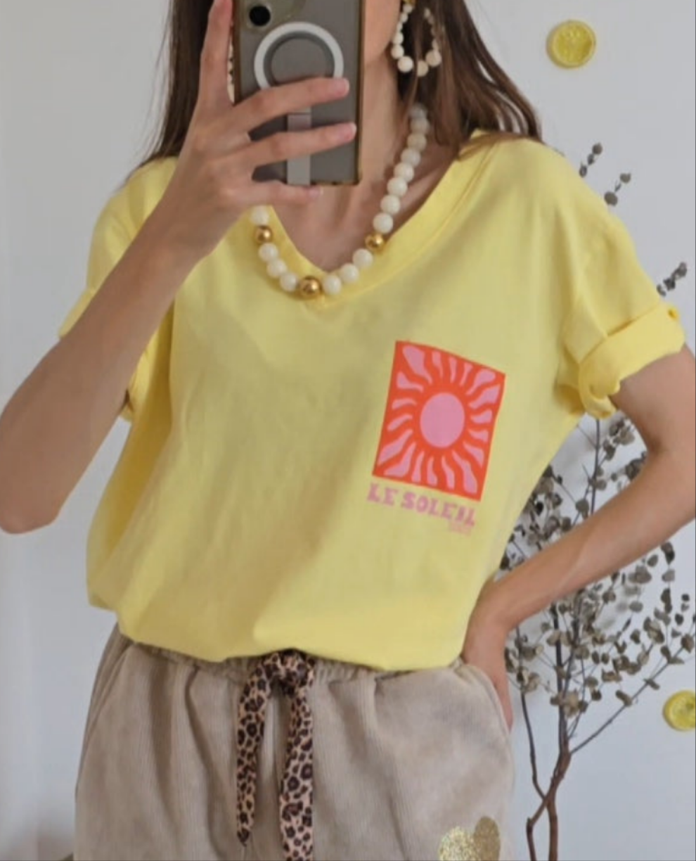 T-shirt Soleil.