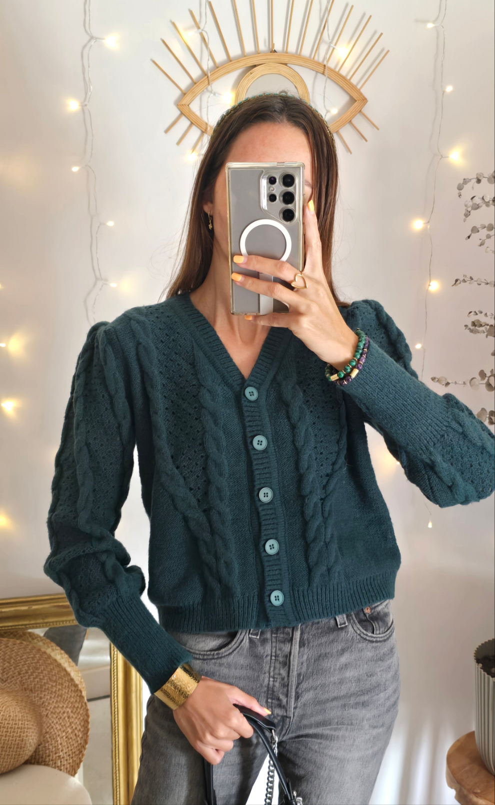 Gilet Torsade.