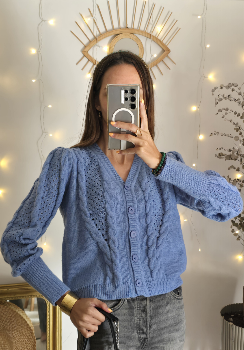 Gilet Torsade.