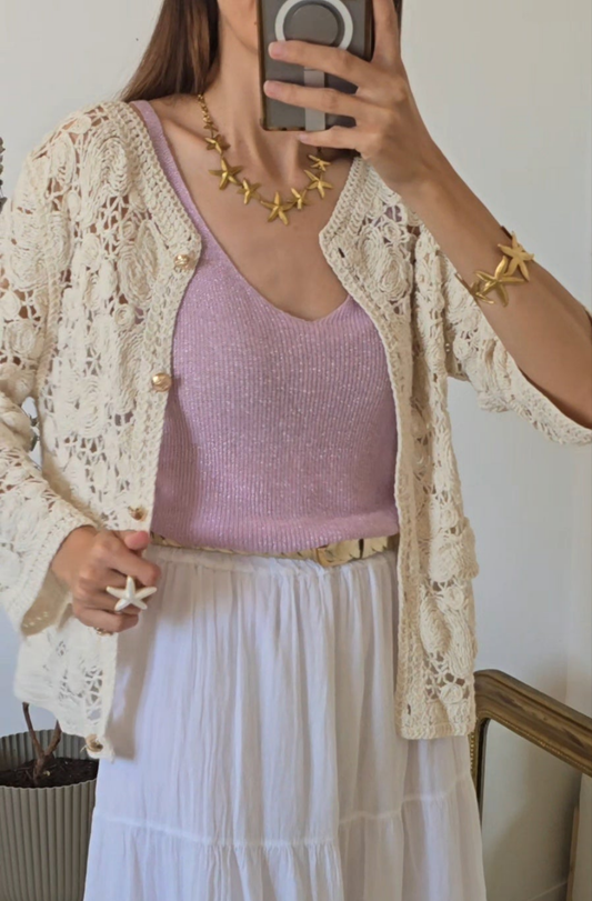 Gilet Crochet.