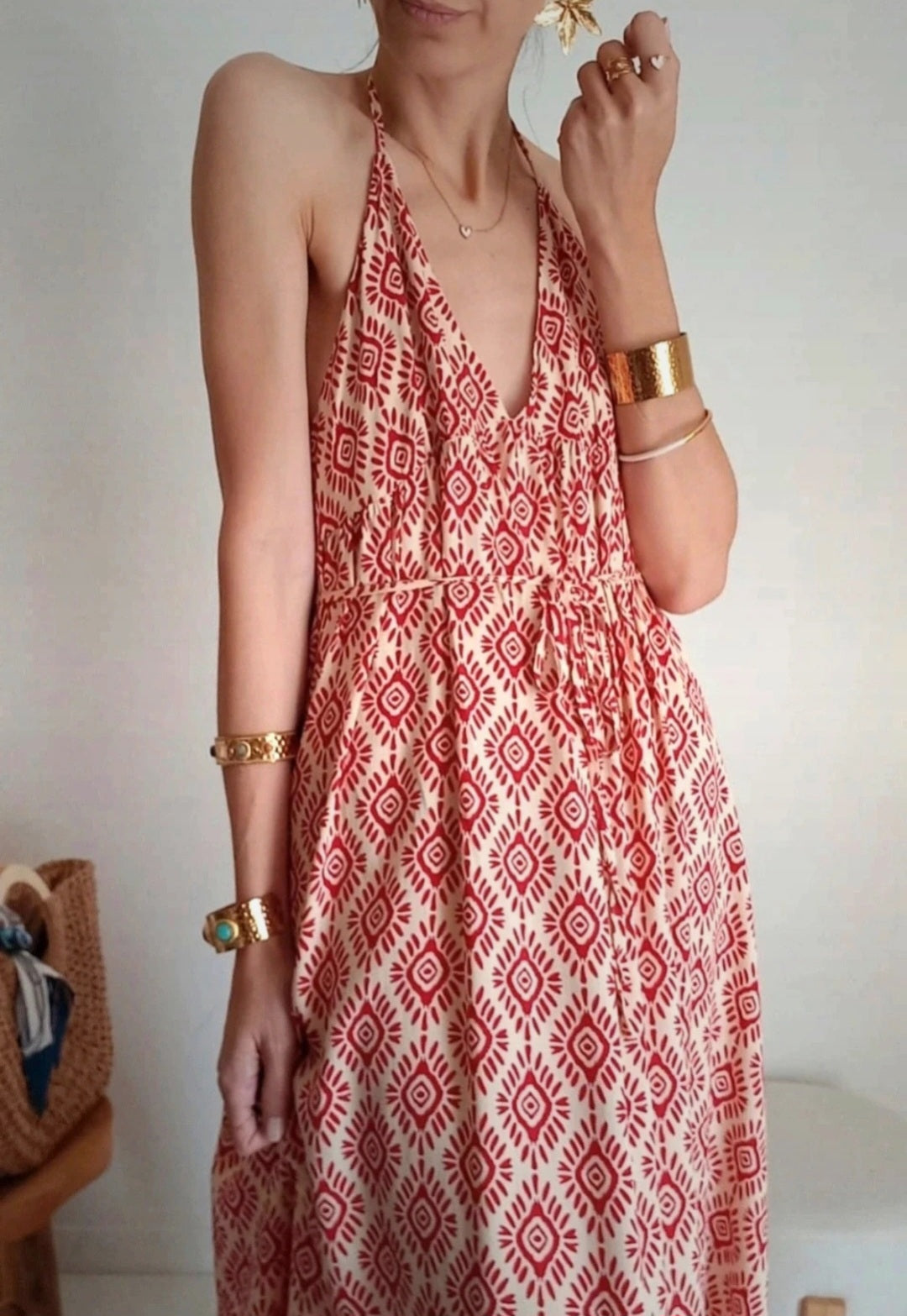 Robes longue dos nu Alice.
