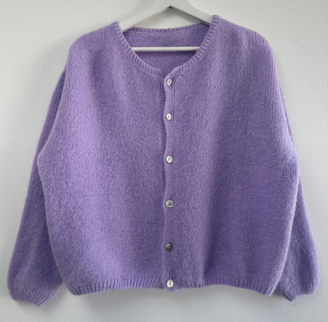 Gilet Léonard - Maille Mohair Fluffy & Cocooning | First Collection