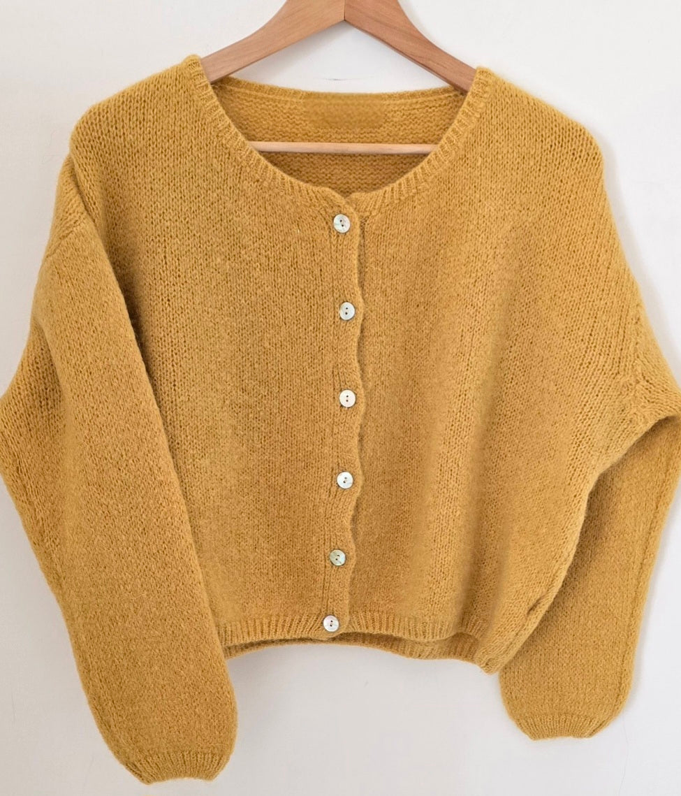 Gilet Léonard - Maille Mohair Fluffy & Cocooning | First Collection