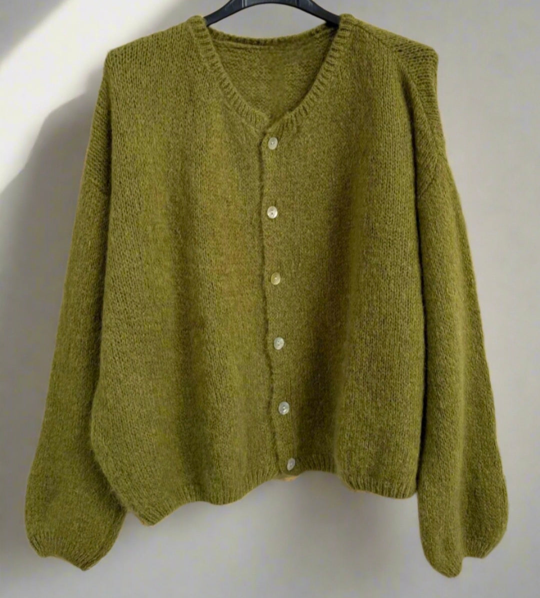 Gilet Léonard - Maille Mohair Fluffy & Cocooning | First Collection