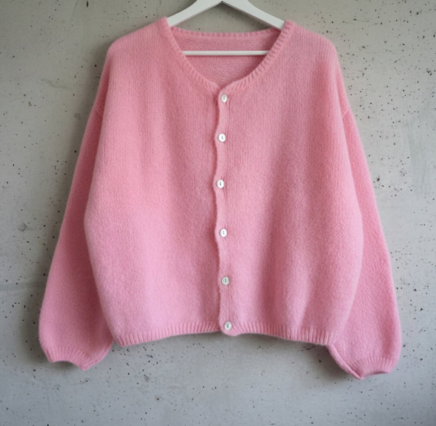 Gilet Léonard - Maille Mohair Fluffy & Cocooning | First Collection