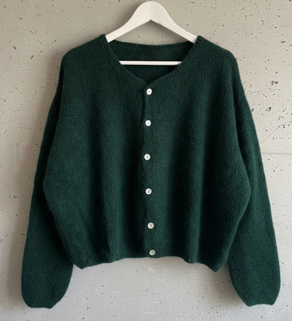Gilet Léonard - Maille Mohair Fluffy & Cocooning | First Collection