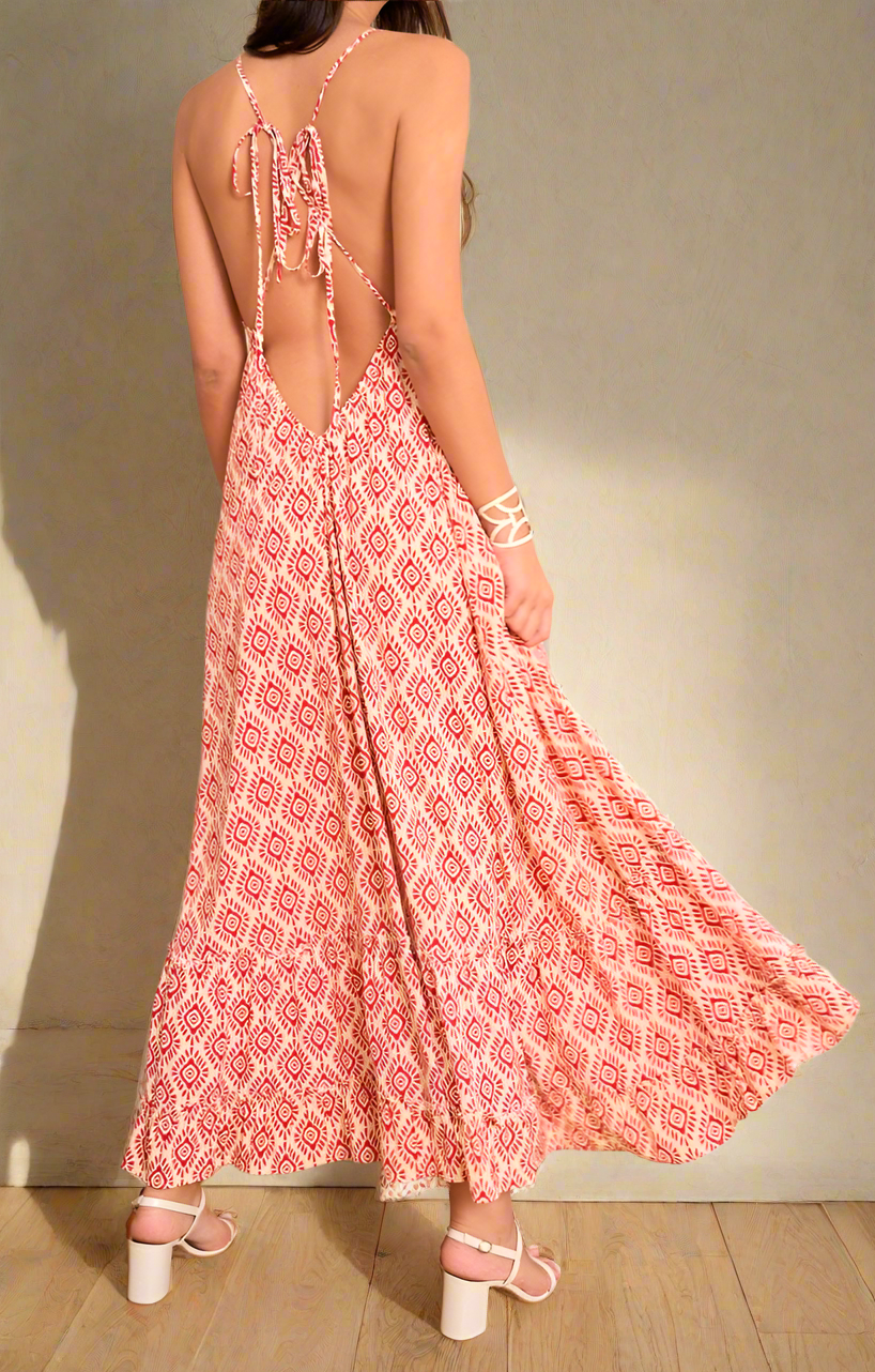 Robes longue dos nu Alice.
