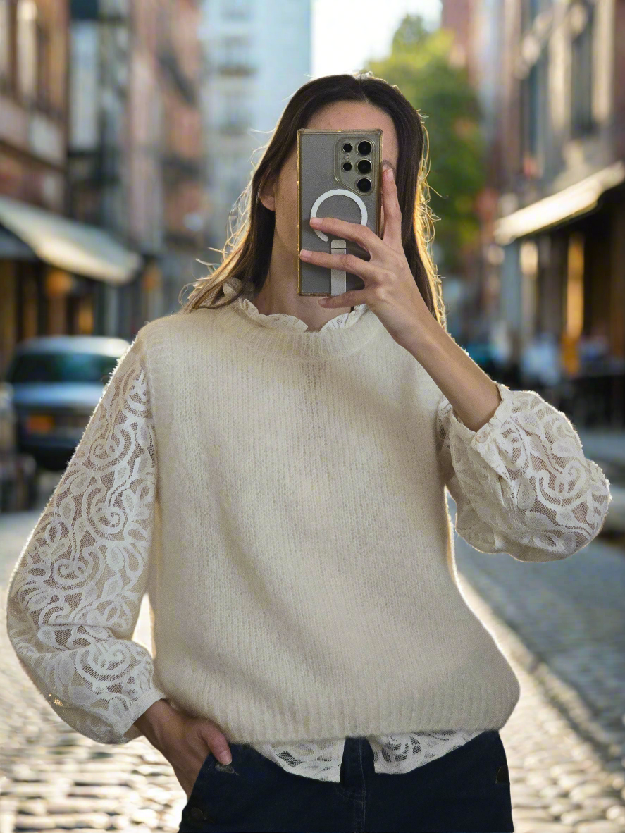Pull sans manches Popsy. (+ de couleurs)