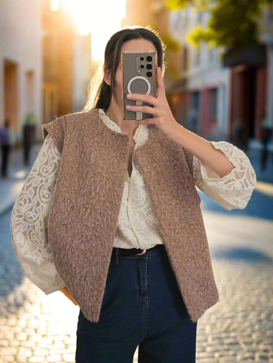 Veste sans manches Solal. (+ de couleurs)