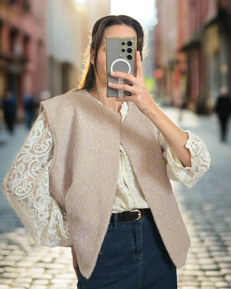 Veste sans manches Solal. (+ de couleurs)
