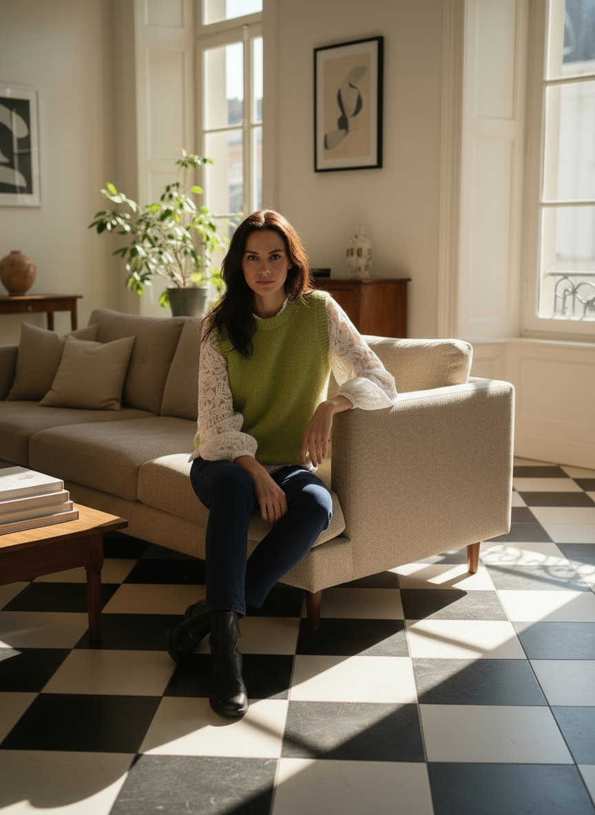 Pull sans manches Popsy. (+ de couleurs)