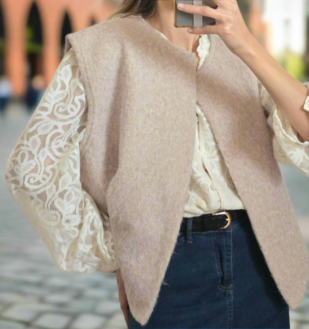 Veste sans manches Solal. (+ de couleurs)