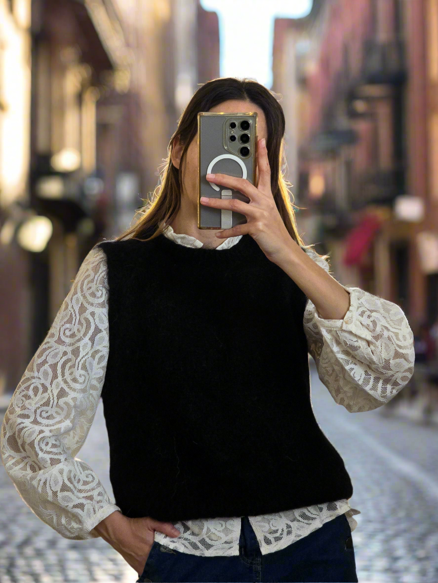 Pull sans manches Popsy. (+ de couleurs)