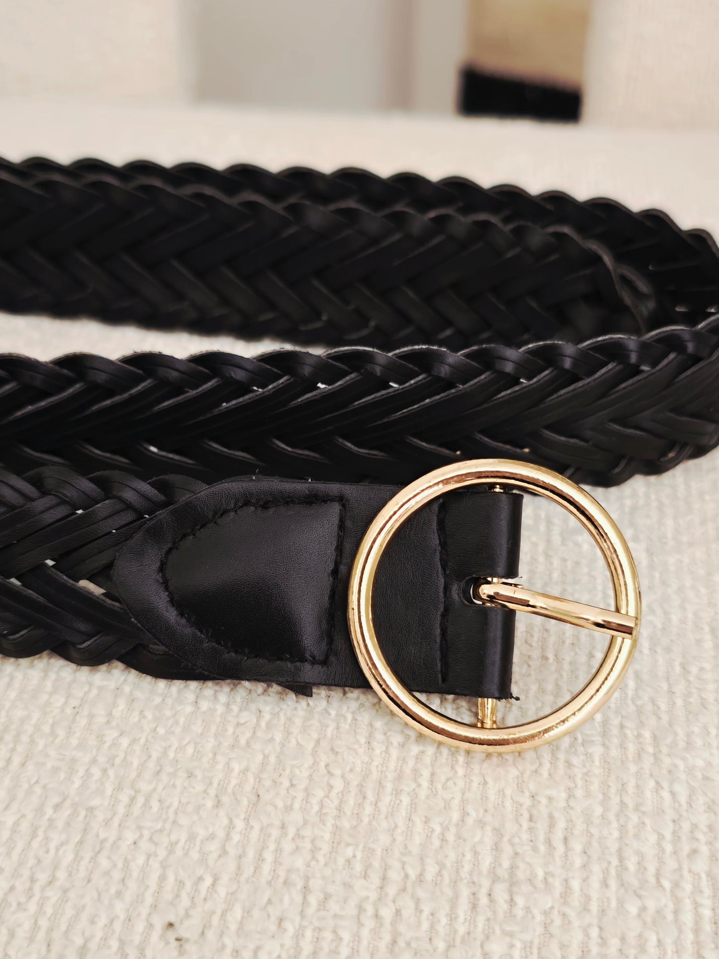 Ceinture tressée