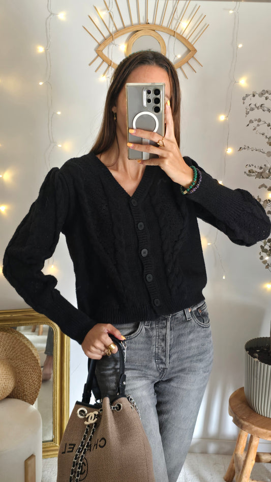 Gilet Torsade.
