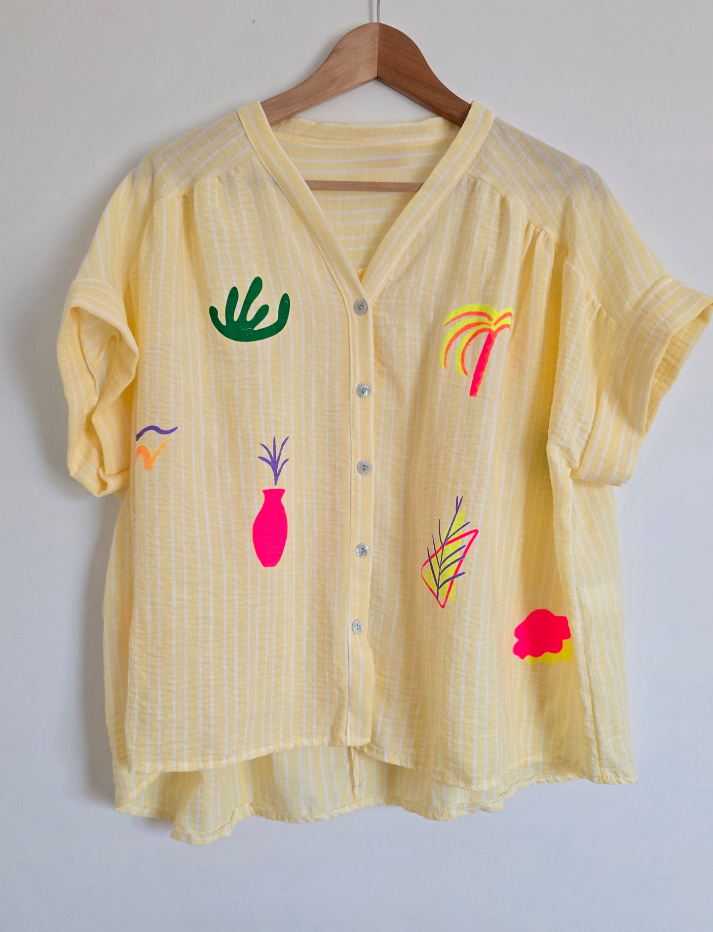 Chemise manches courtes Cancún.