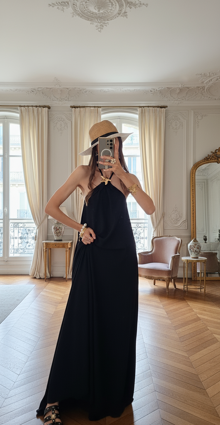 Robes maxi Cassiopée.