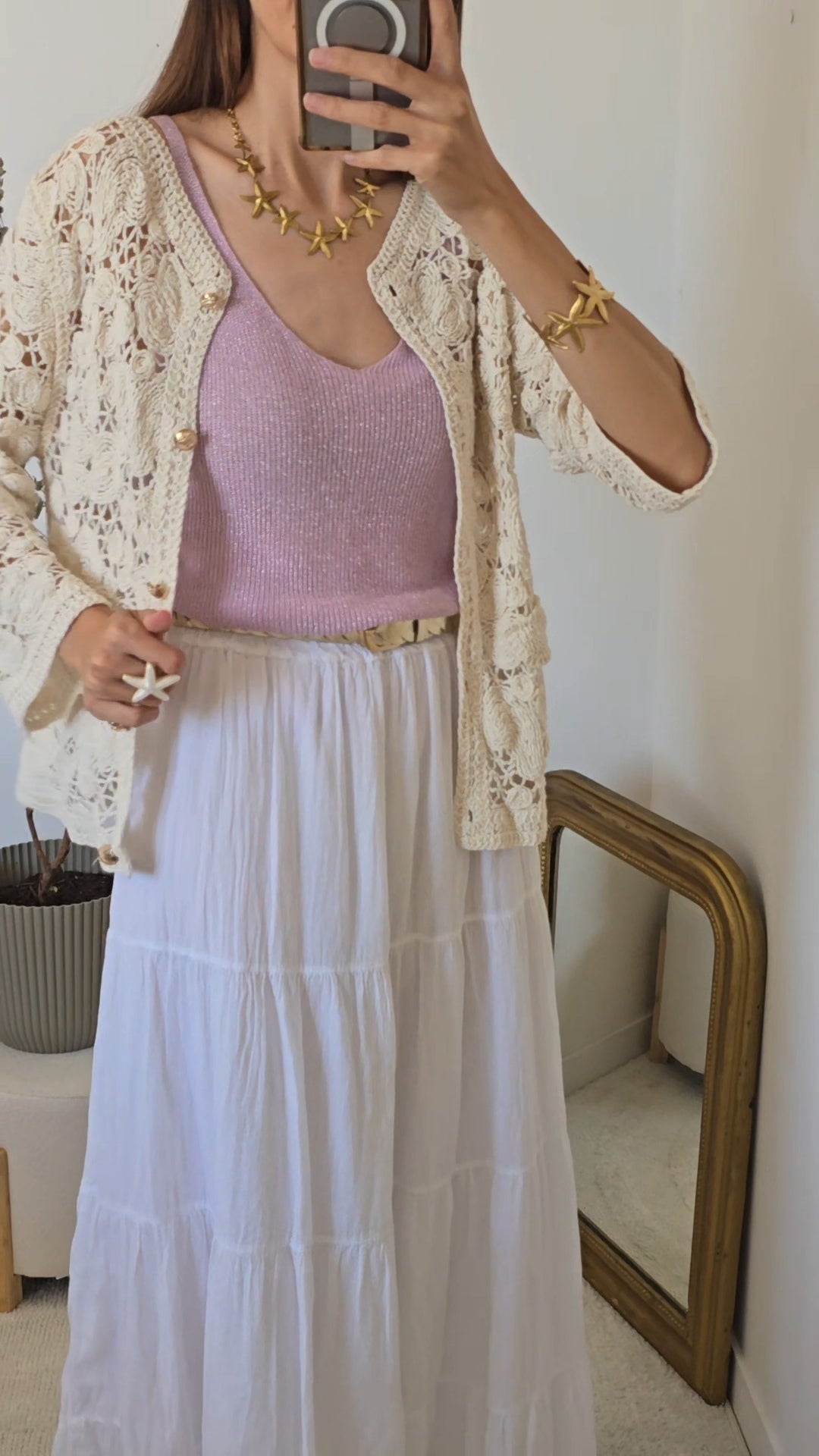 Gilet Crochet.