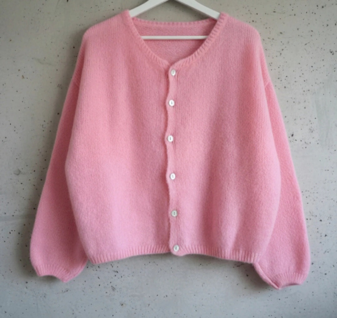 Gilet Léonard - Maille Mohair Fluffy & Cocooning | First Collection