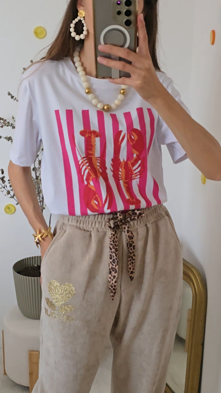 T-shirt Langouste.