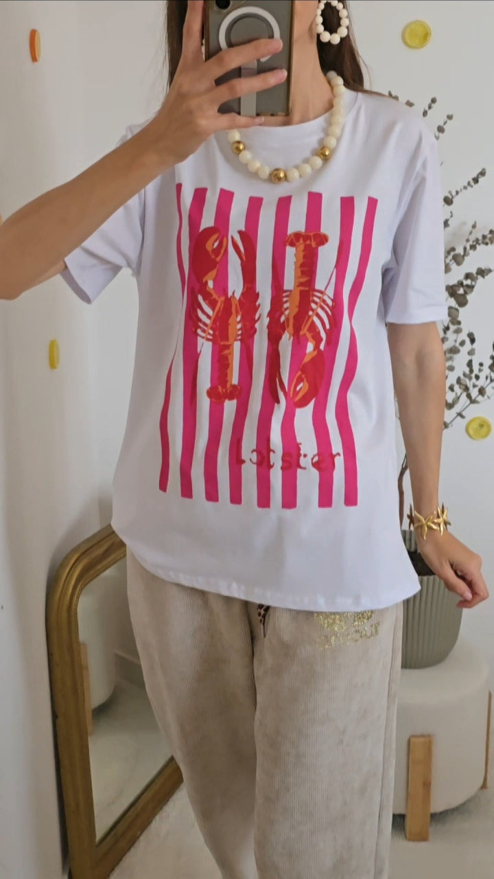 T-shirt Langouste.