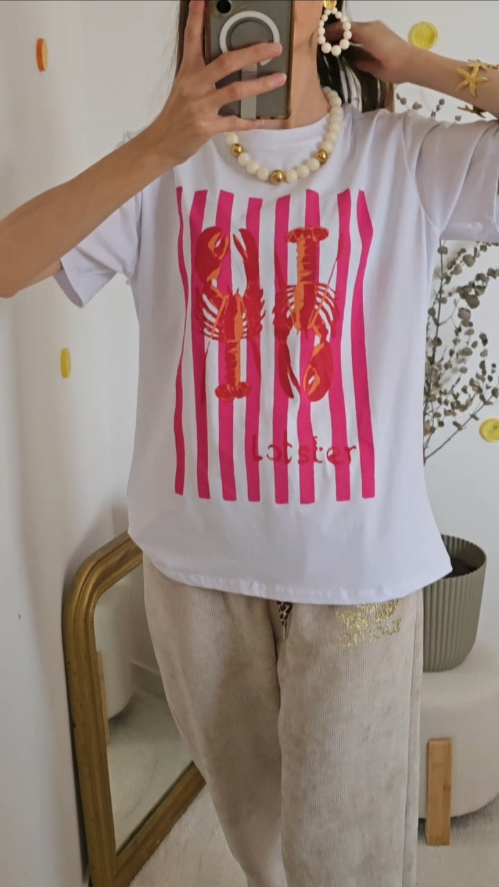 T-shirt Langouste.