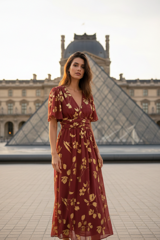 Robe longue Adéla.