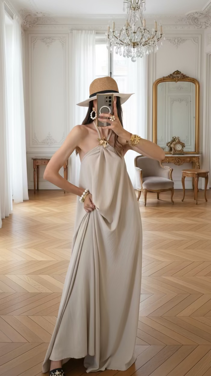 Robes maxi Cassiopée.