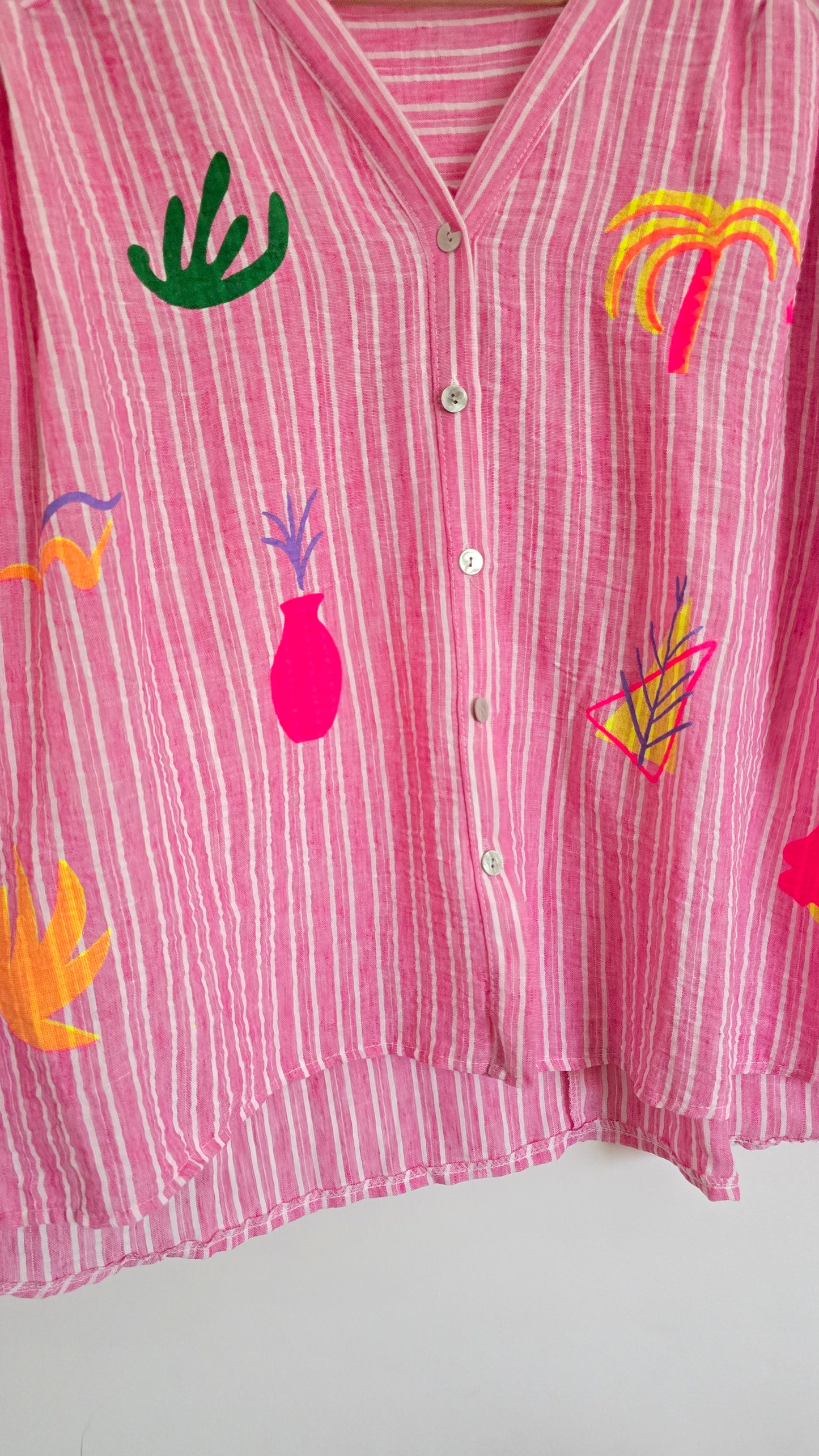 Chemise manches courtes Cancún.