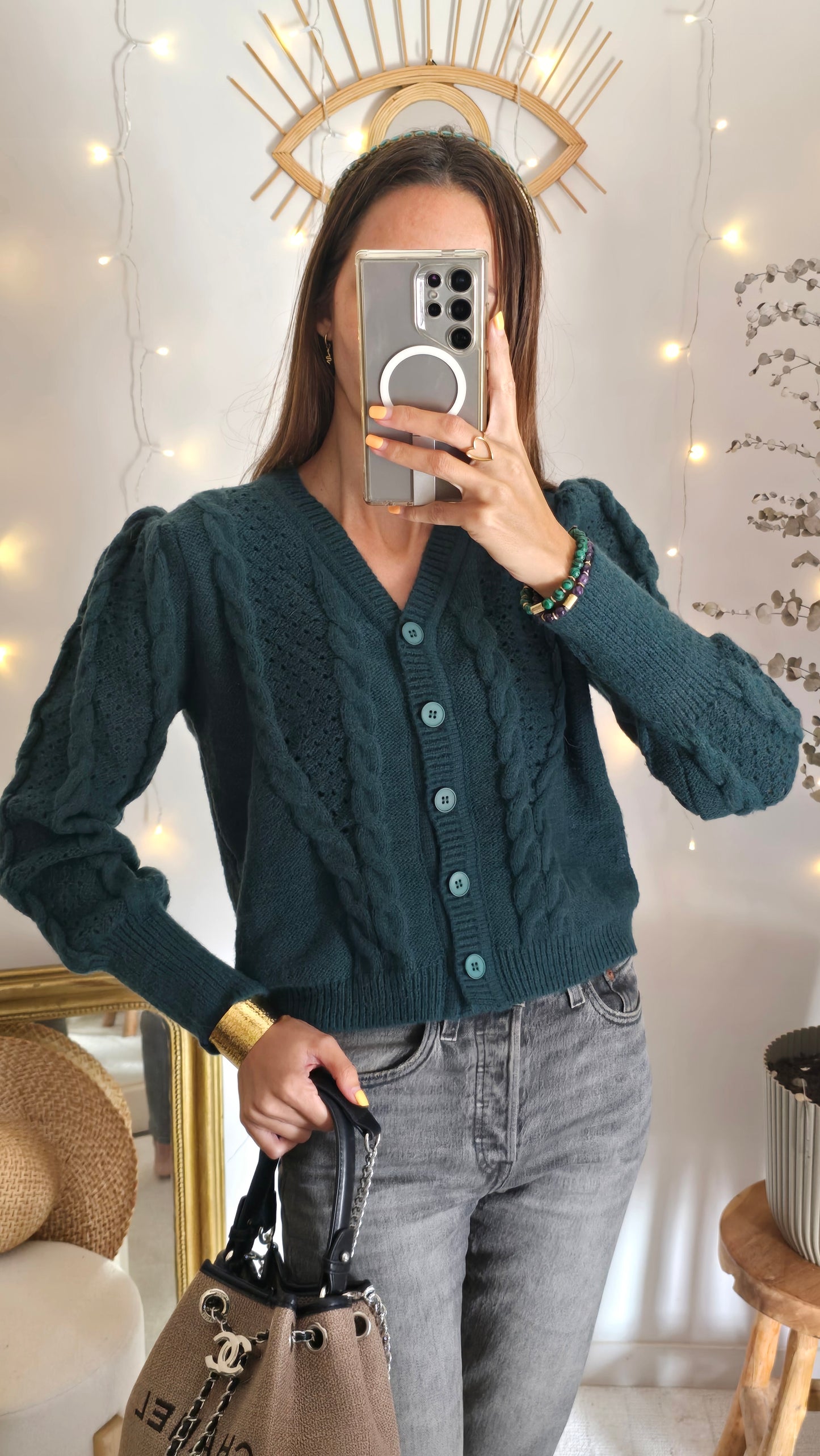 Gilet Torsade.