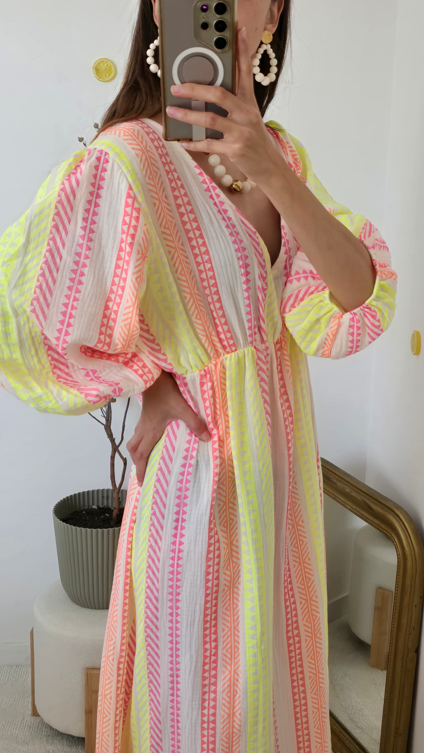 Robe longue Angelina.