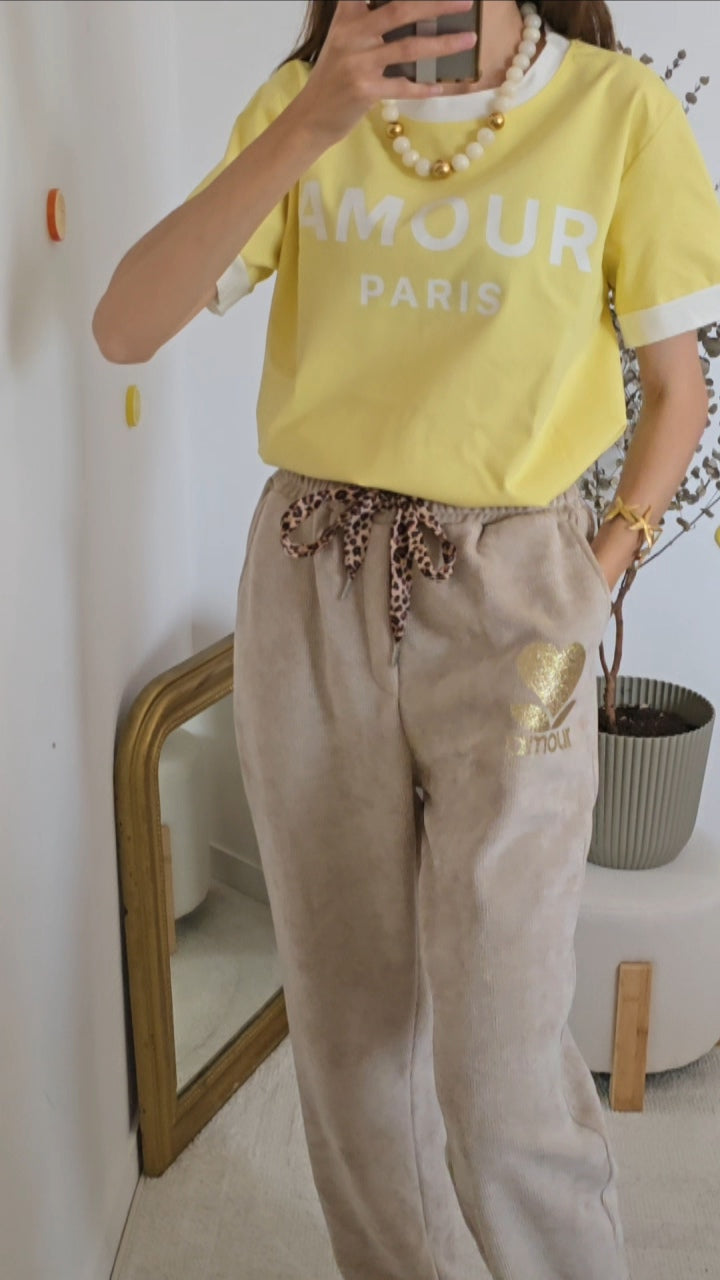 T-shirt Amour.