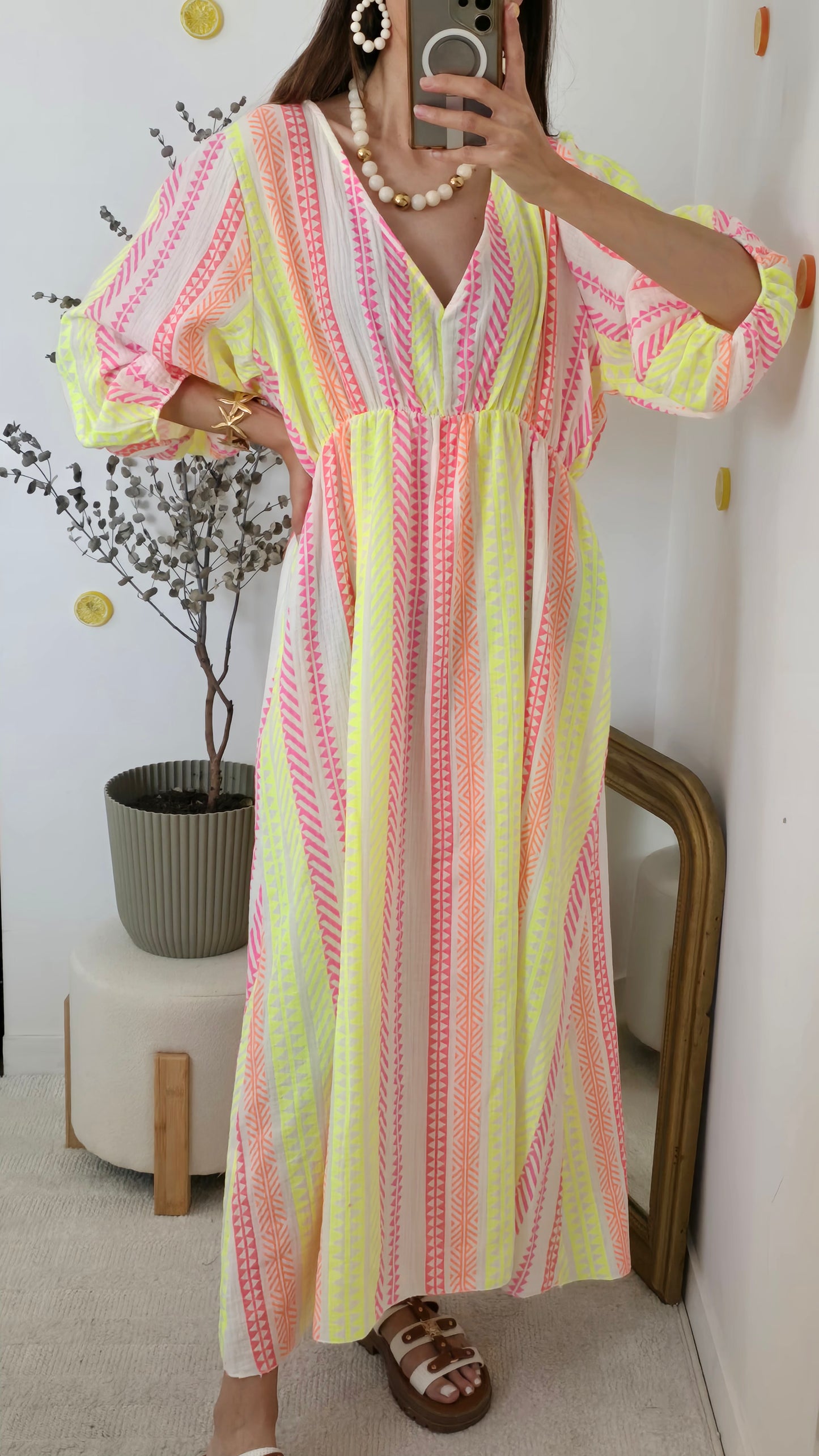 Robe longue Angelina.